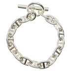 Hermes Chaine D'ancre Chain Bracelet Silver — view 2