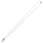 Tiffany & Co Elsa Peretti Cross Pendant Chain 925 Sterling Silver — view 2