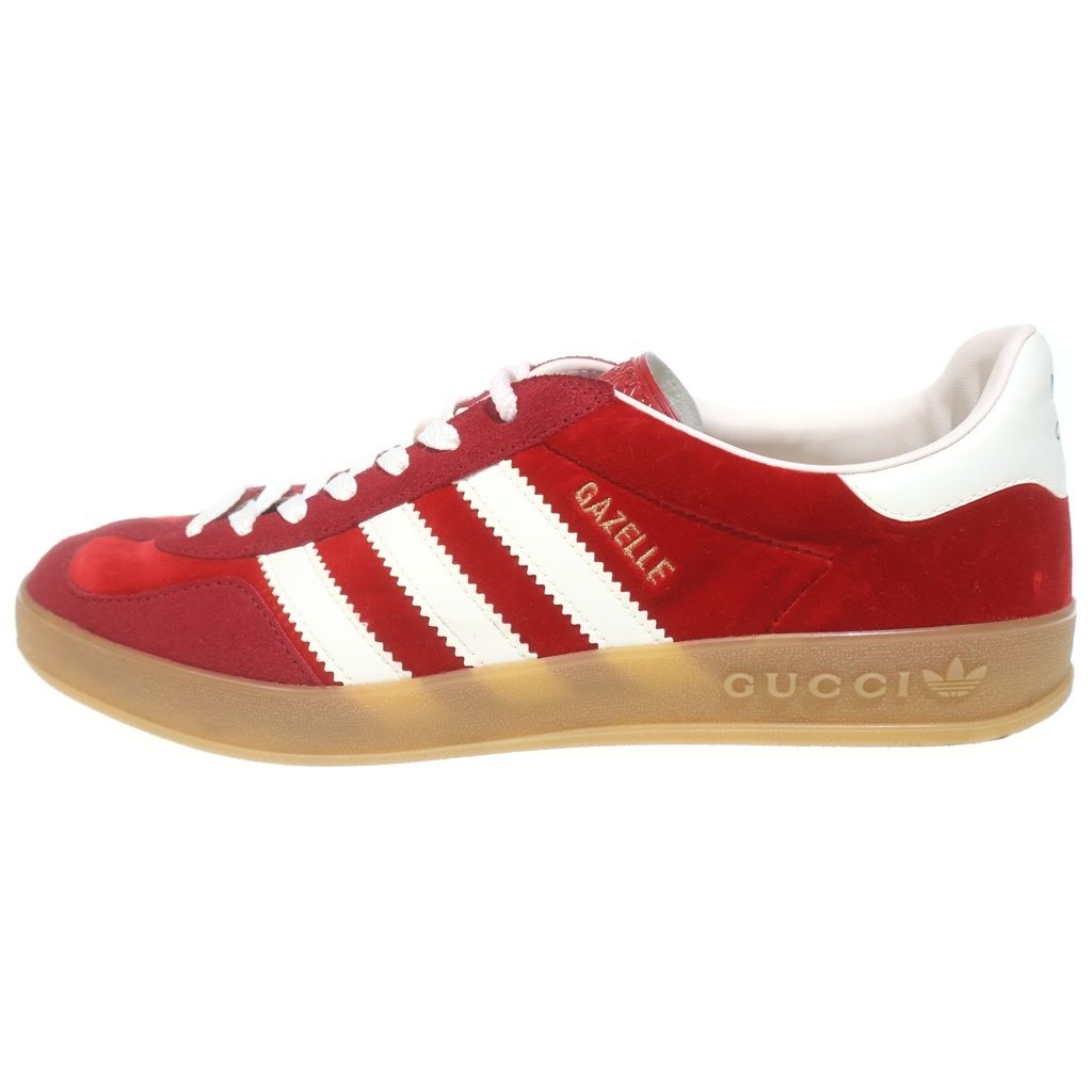 Gucci Adidas Gazelle Velvet Low Cut Sneakers
