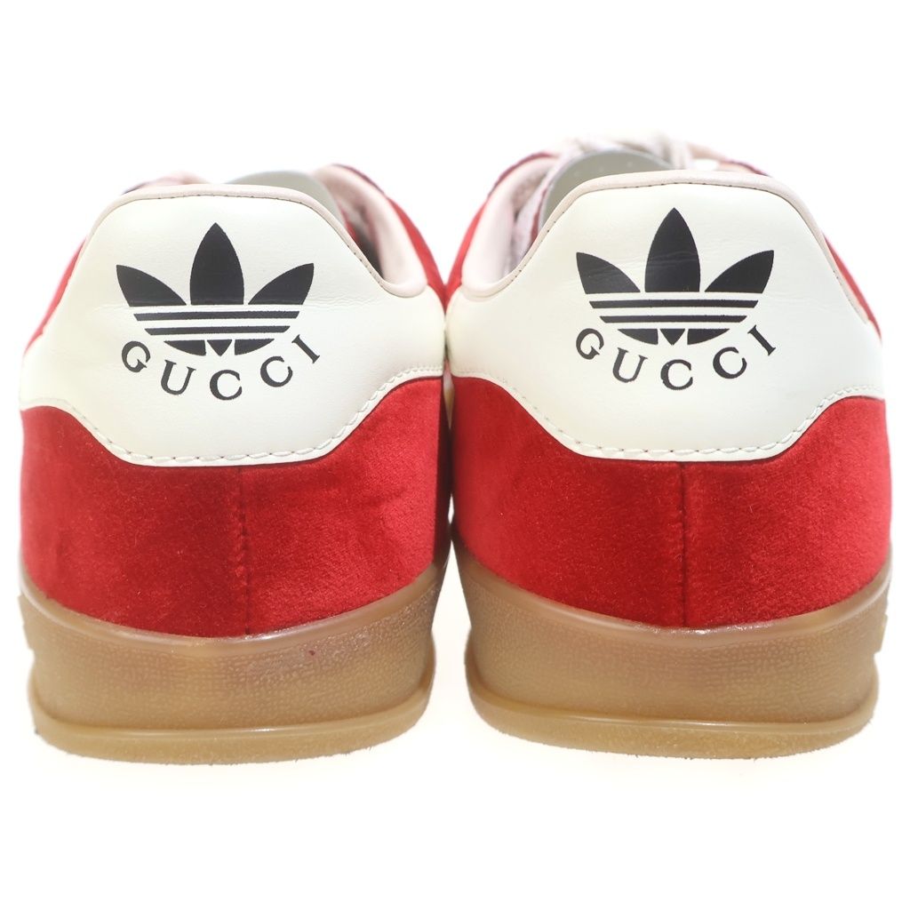 Gucci Adidas Gazelle Velvet Low Cut Sneakers — view 3