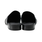 Hermes Mules Oz Leather 36 Shoes Black — view 3