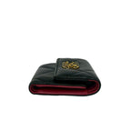 Chanel le Available Stand Quilted CC Logo Lambskin Tri Foldwallet Black Wallet — view 5