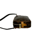 Louis Vuitton Pochette roulis Bandouliere Monogram Leather Shoulder Bag Brown — view 5