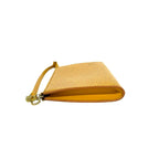 Louis Vuitton Vintage Pochette Epi Leather Handbag Yellow — view 5