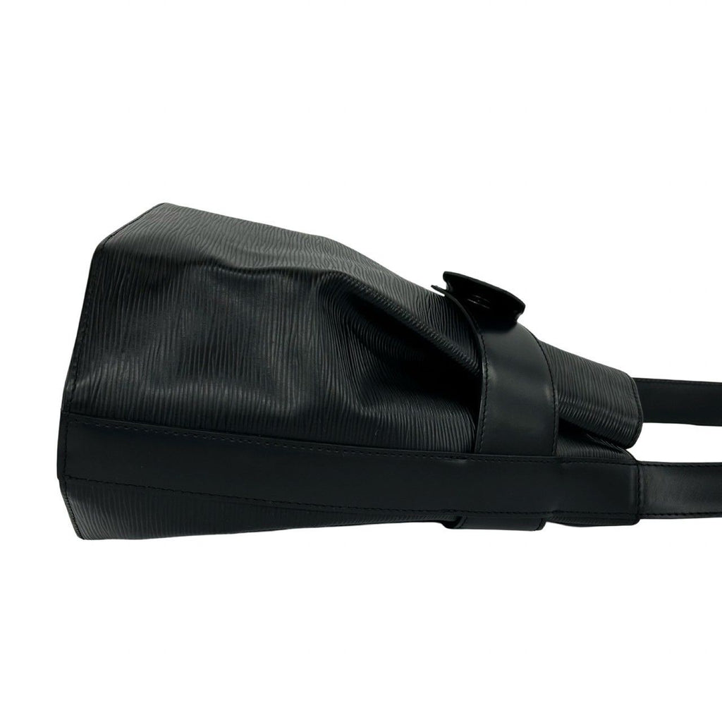 Louis Vuitton Vintage Sac Epi Leather Shoulder Bag Noir — view 6