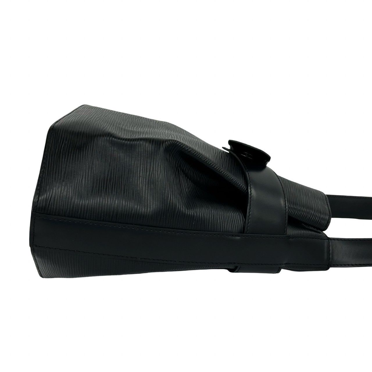 Louis Vuitton Vintage Sac Epi Leather Shoulder Bag Noir — view 6