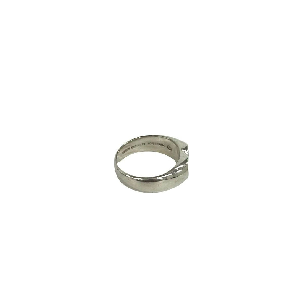 Tiffany & Co Vintage Heart Ring 925 Sterling Silver — view 5