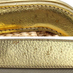 Prada Sutro Bag Handbag Beige Gold Second — view 9