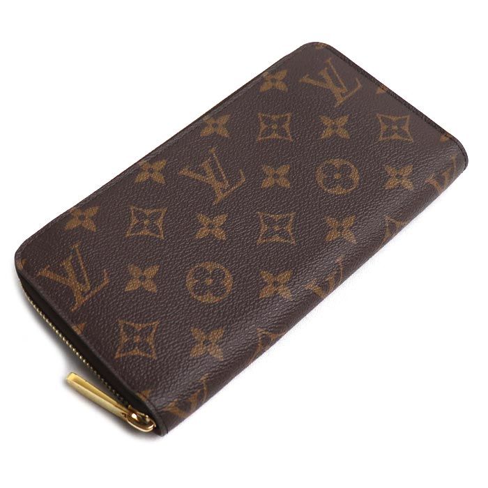 Louis Vuitton Zippy Wallet Zip Around Monogram Brown Second