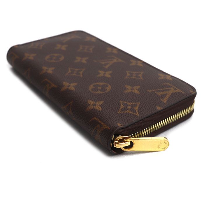 Louis Vuitton Zippy Wallet Zip Around Monogram Brown Second — view 2