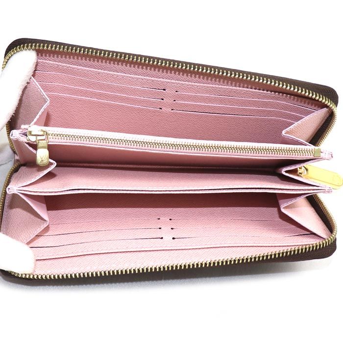 Louis Vuitton Zippy Wallet Zip Around Monogram Brown Second — view 3