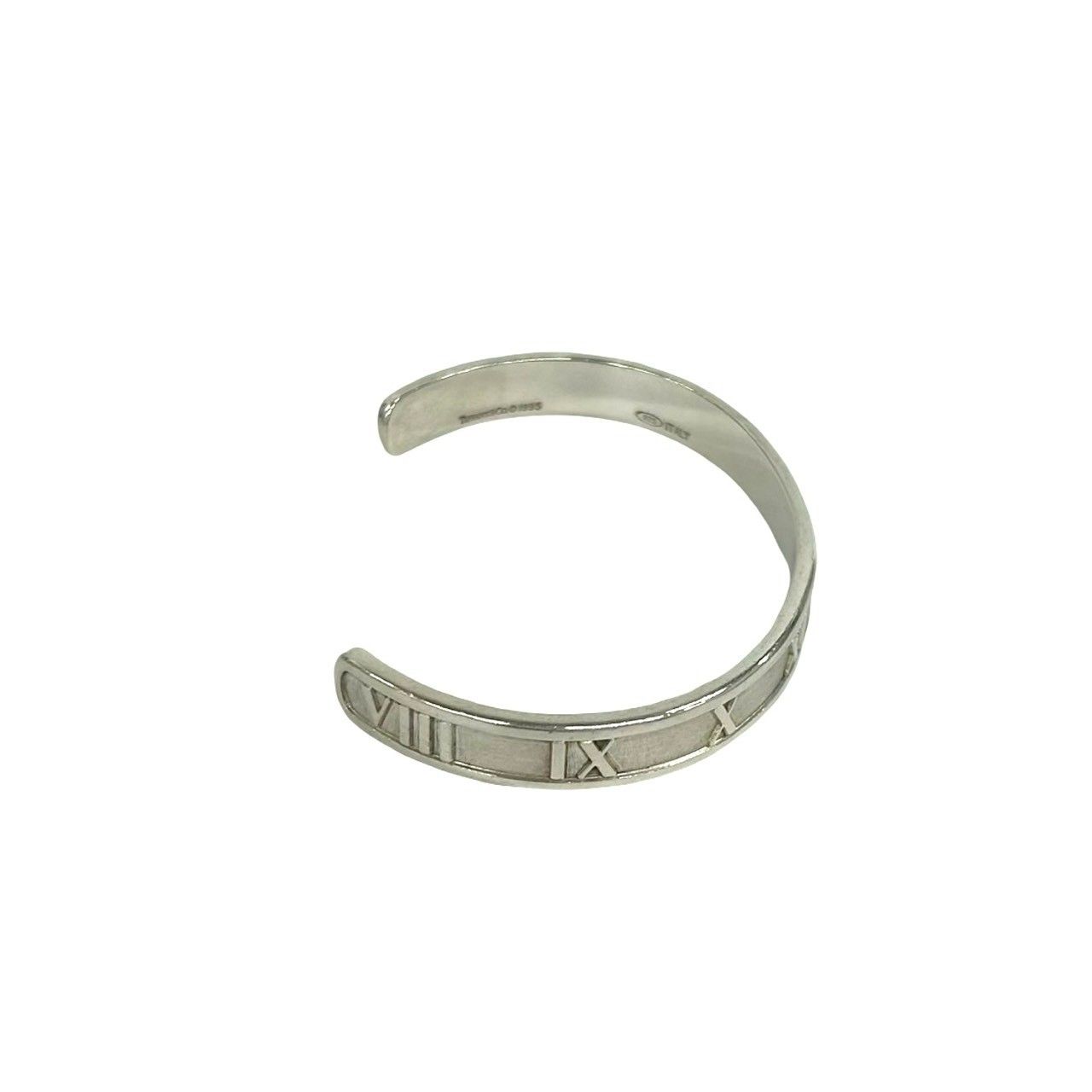 Tiffany & Co Vintage Atlas Bangle 925 Sterling Silver Bracelet — view 5