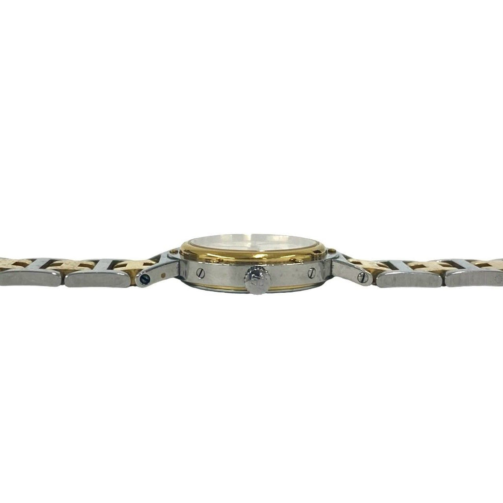 Hermes Clipper Stainless Kuo Watch Gold Silver — view 6
