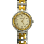Hermes Clipper Stainless Kuo Watch Gold Silver — view 4