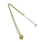 Dior Vintage CD Logo Chain Necklace Gold — view 5