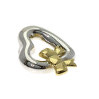 Tiffany & Co Heart Ribbon Pendant 18k Yellow Gold — view 3