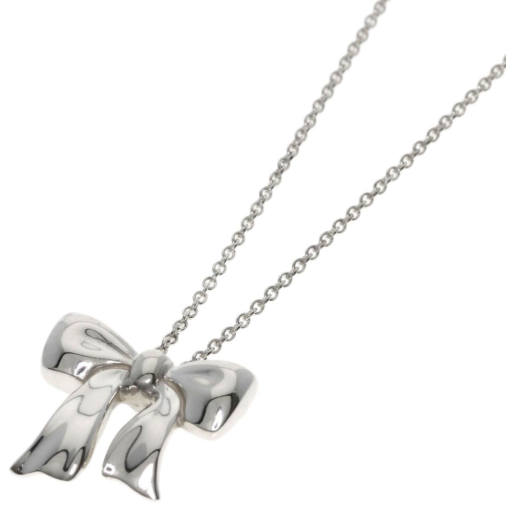 Tiffany & Co Ribbon Motif Necklace