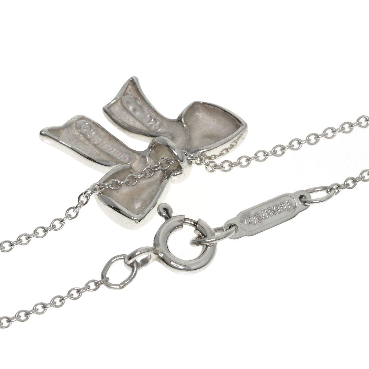 Tiffany & Co Ribbon Motif Necklace — view 2
