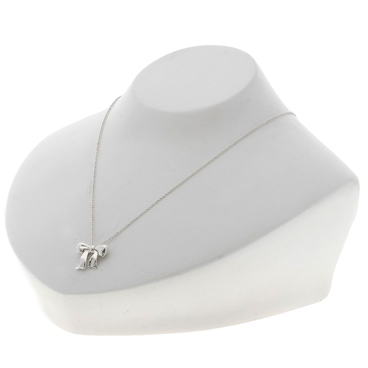 Tiffany & Co Ribbon Motif Necklace — view 4