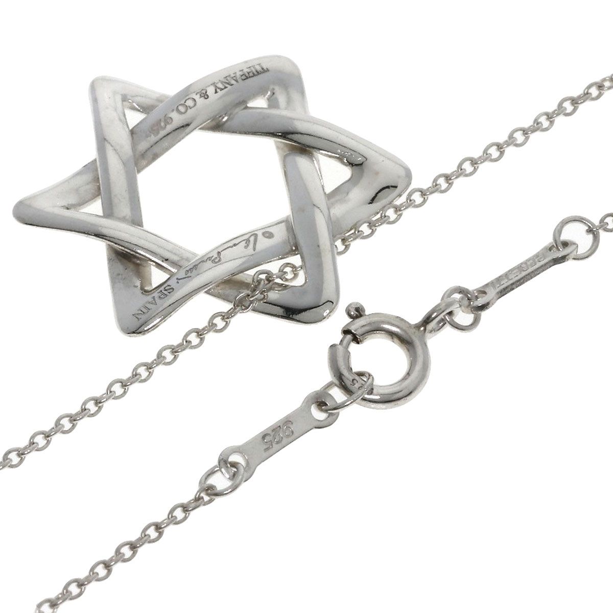 Tiffany & Co Star of David Necklace — view 2