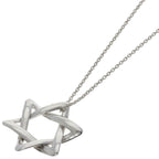 Tiffany & Co Star of David Necklace