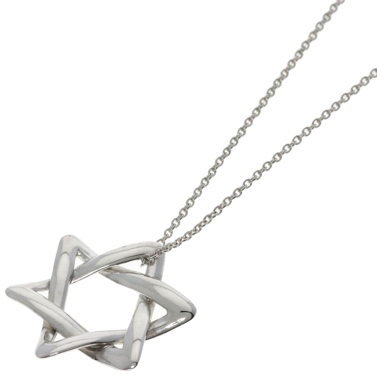 Tiffany & Co Star of David Necklace