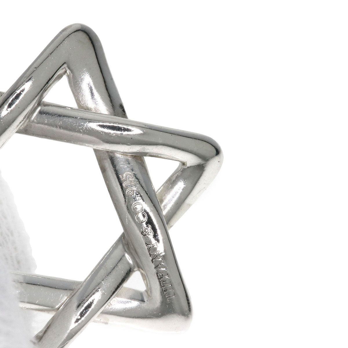 Tiffany & Co Star of David Necklace — view 5