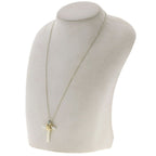 Tiffany & Co Signature Cross Necklace 18k Yellow Gold — view 4