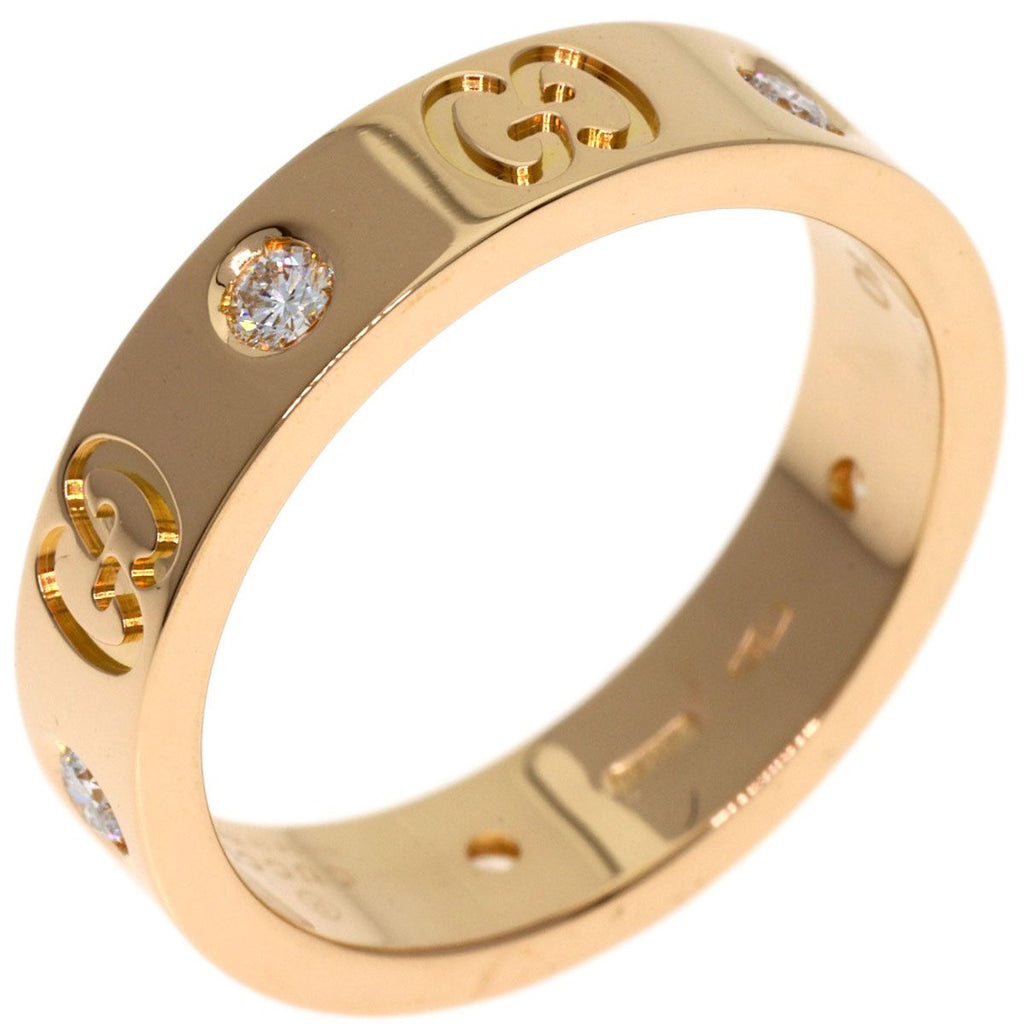Gucci Icon Diamond Ring 18k Pink Gold — view 2