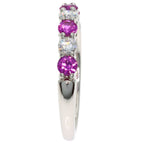 Tiffany & Co Forever Pink Saffiano Diamond Ring — view 3