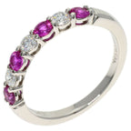 Tiffany & Co Forever Pink Saffiano Diamond Ring — view 2