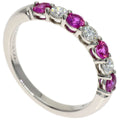 Tiffany & Co Forever Pink Saffiano Diamond Ring