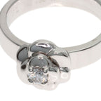 Chanel Camellia Diamond 47 Ring 18k White Gold — view 7