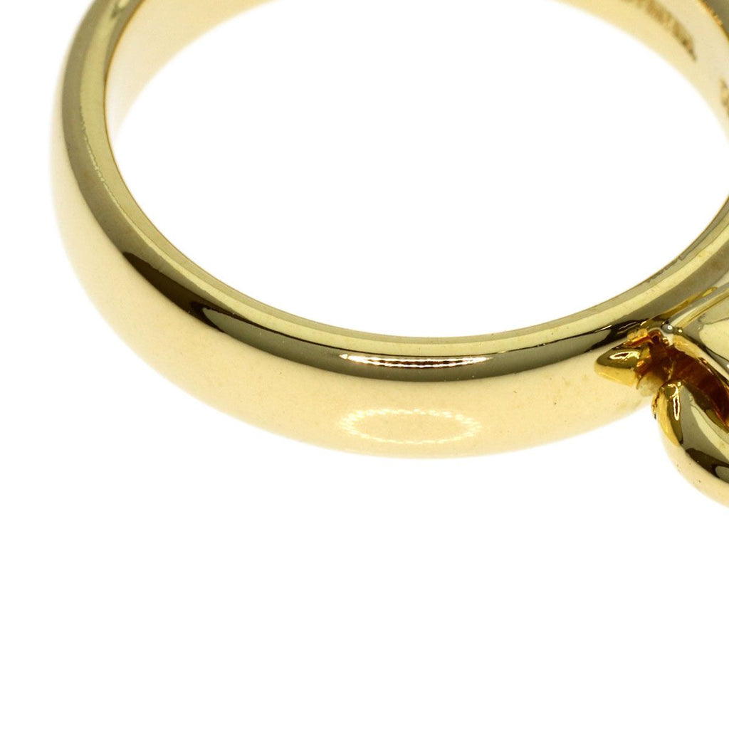 Tiffany & Co Doorknock Pearl Ring 18k Yellow Gold — view 8
