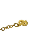 Dior Vintage CD Logo Motif Necklace Gold — view 3