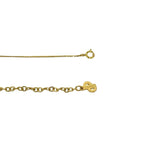 Dior Vintage CD Logo Motif Necklace Gold — view 4