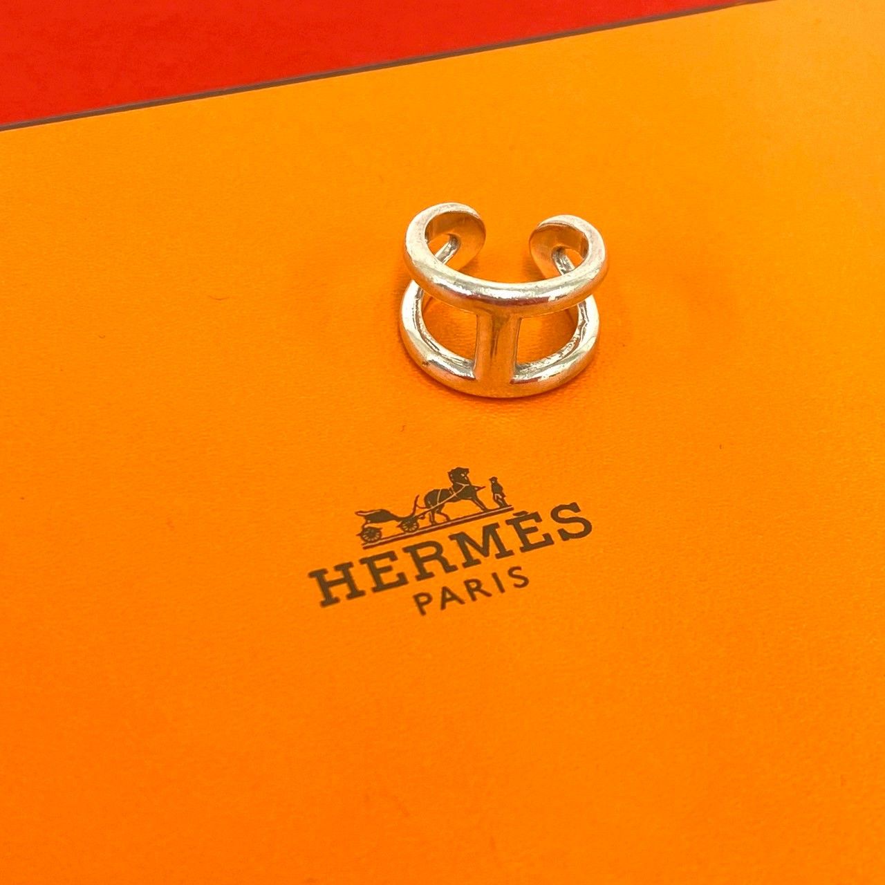 Hermes Osmose PM Ring 925 Sterling Silver