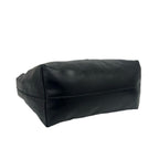 Loewe Anagram Logo Leather Tassel Shoulder Bag Mini Tote Black — view 7