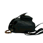 Gucci Vintage Bamboo Sherry Line Leather Mini Backpack Black — view 5