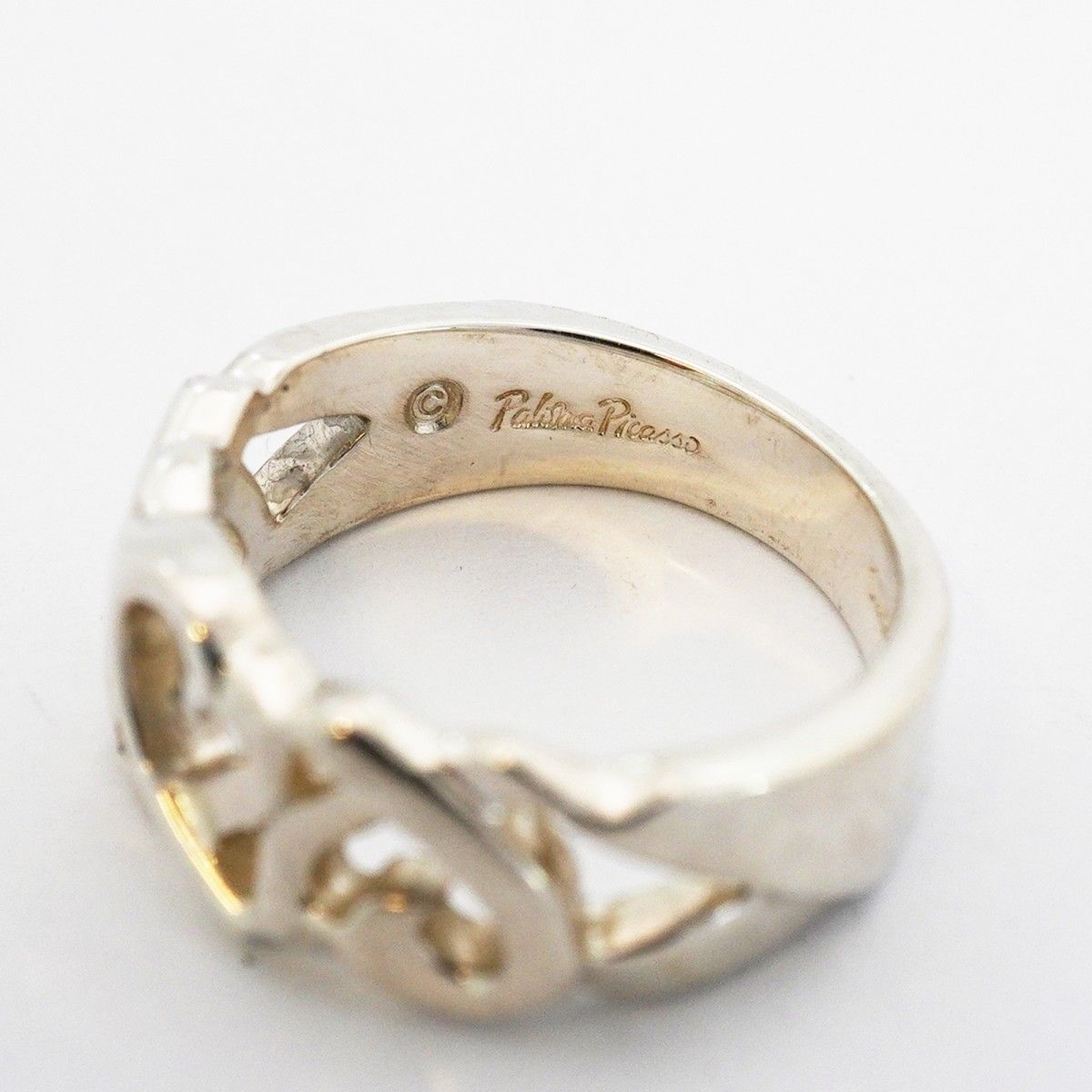 Tiffany & Co Ring Tripleloving Heart 925 Sterling Silver — view 5