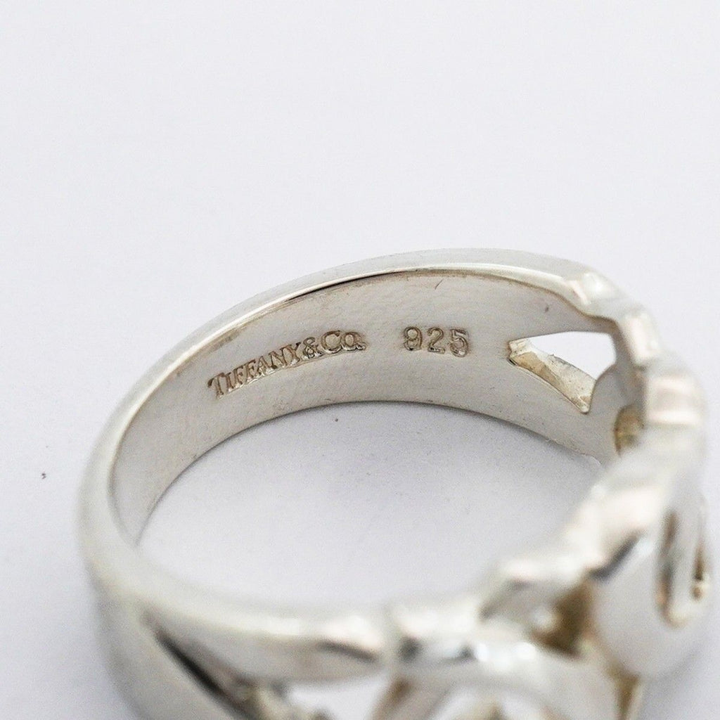 Tiffany & Co Ring Tripleloving Heart 925 Sterling Silver — view 4
