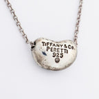 Tiffany & Co Necklace Bean Silver — view 6