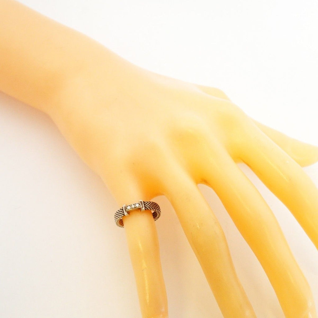 Tiffany & Co Ring 925 Sterling Silver Diamond — view 6