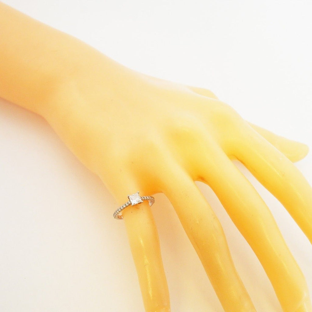 Tiffany & Co Ring Platinum Diamond — view 7