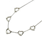 Tiffany & Co Necklace Open 5 Silver