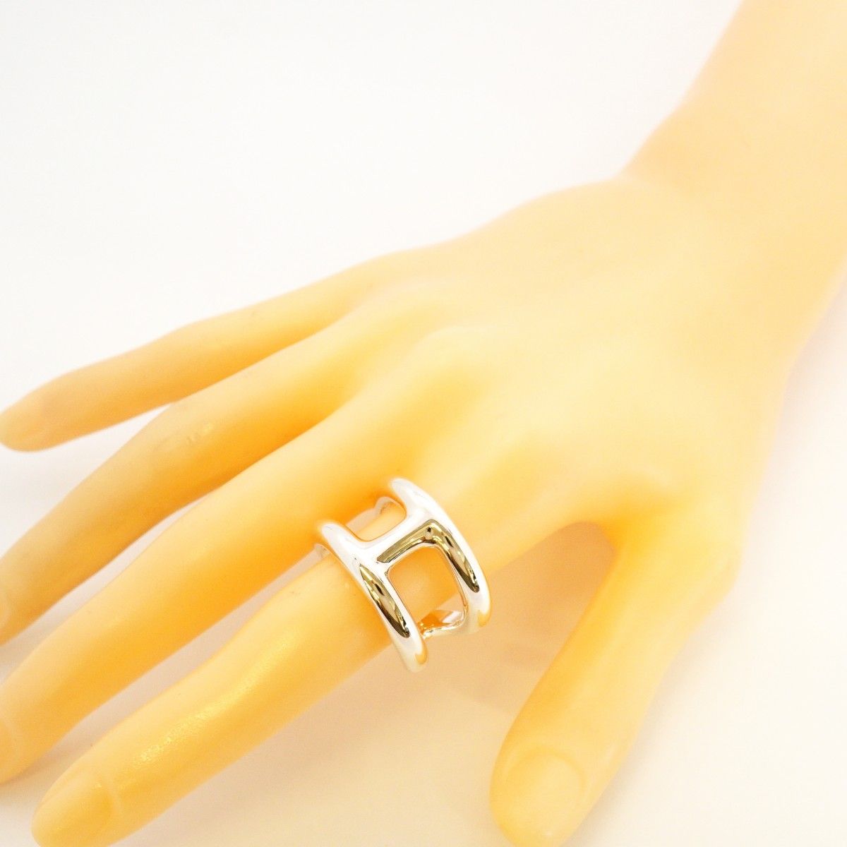 Hermes Ring Osmose GM 925 Sterling Silver — view 8