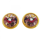 Hermes Earrings Gold