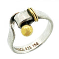 Tiffany & Co Ring Hook &eye 18k Yellow Gold 925 Sterling Silver