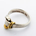Tiffany & Co Ring Hook &eye 18k Yellow Gold 925 Sterling Silver — view 4