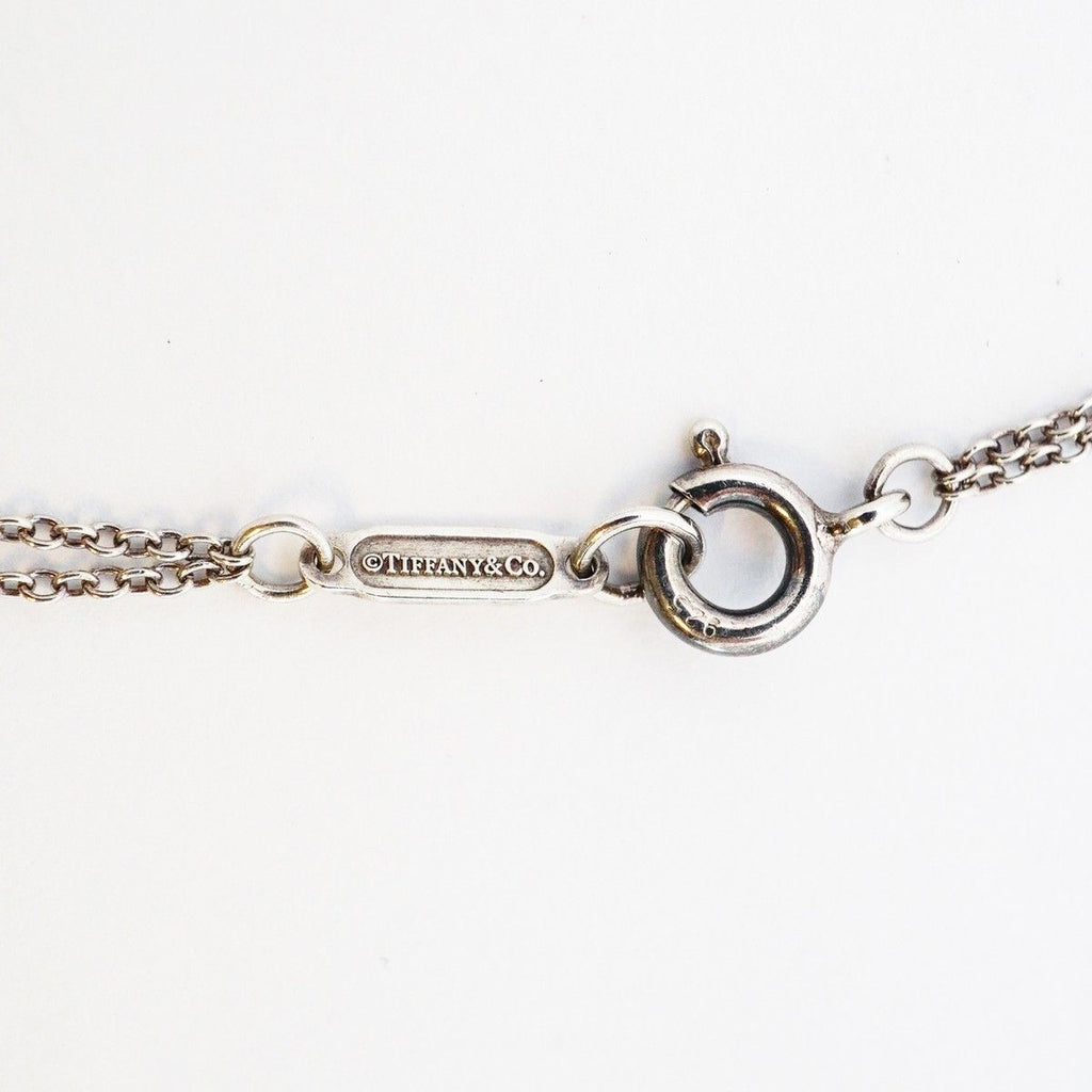 Tiffany & Co Bracelet Heart Tag Double Chain Silver — view 4